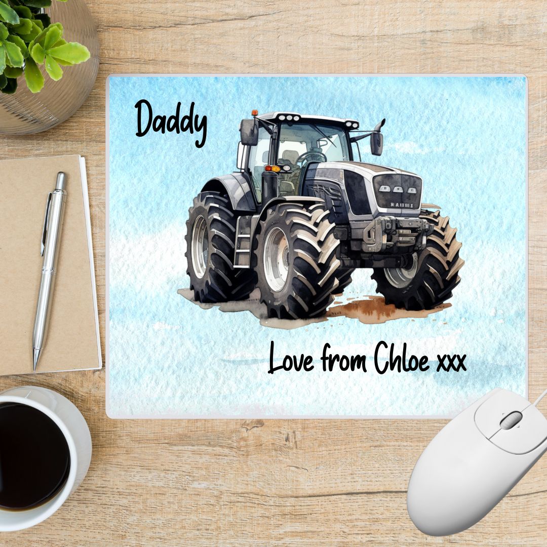 Personalised Tractor Mouse Mat