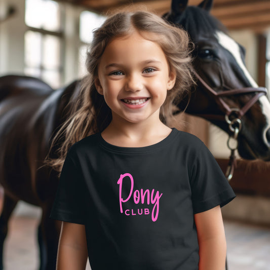 Girls Pony Club T-Shirt