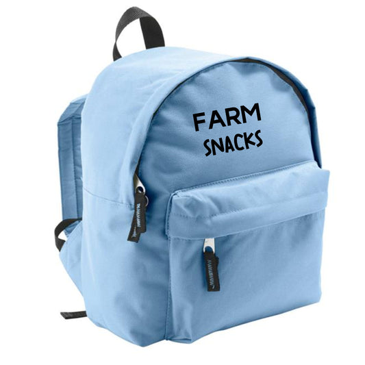 Farm Snacks - Blue Mini Backpack