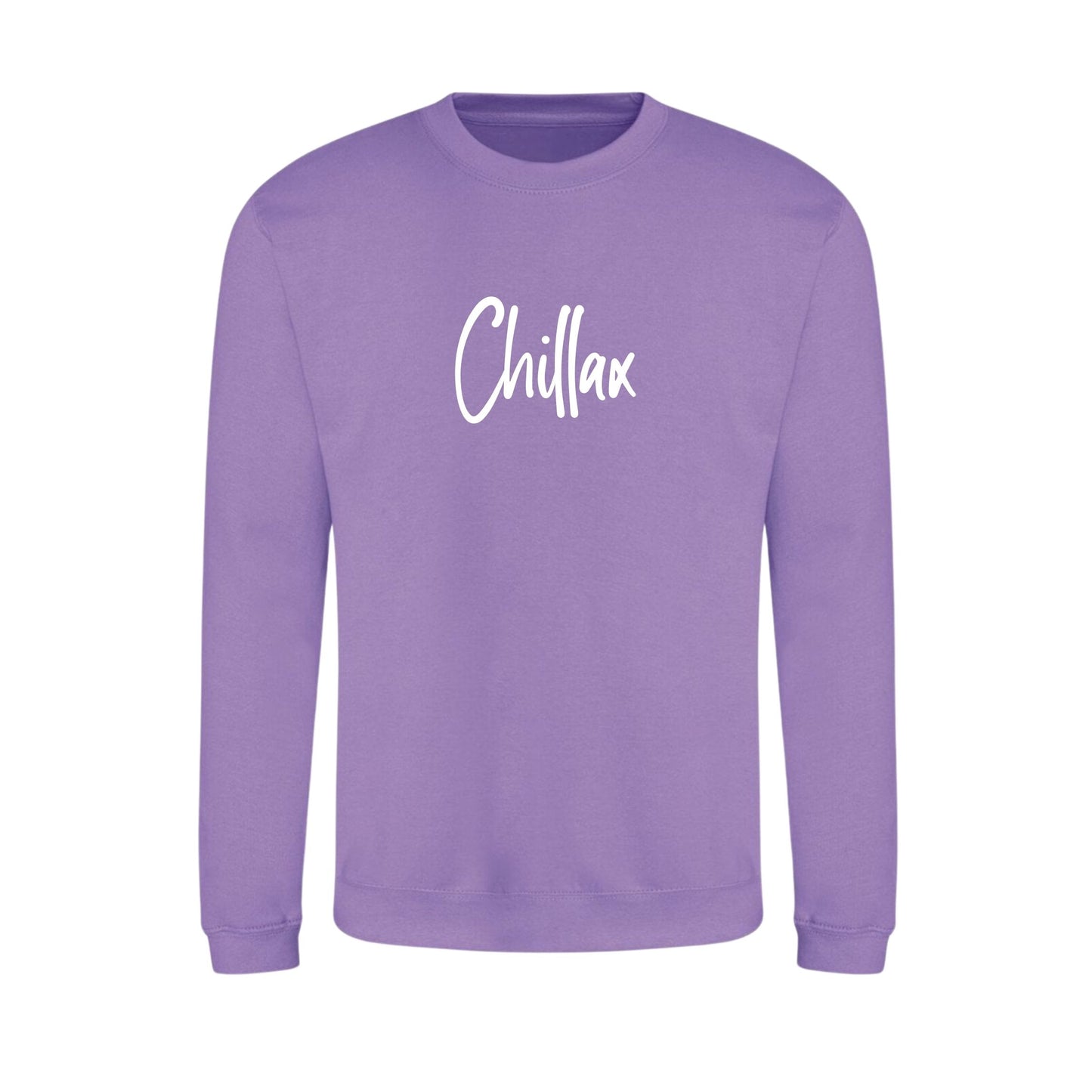 'Chillax' Ladies Slogan Jumper - More Colours available