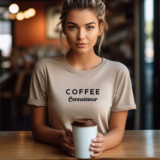 Ladies Coffee Connoisseur T-Shirt