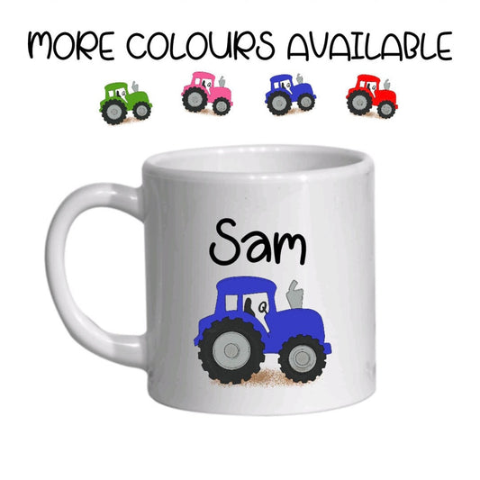 Personalised Toddler Tractor Cup