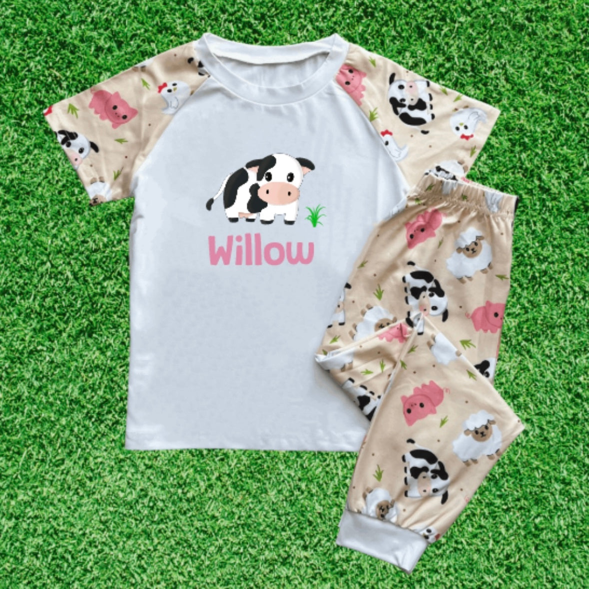 Kids Cow / Farm Pyjamas