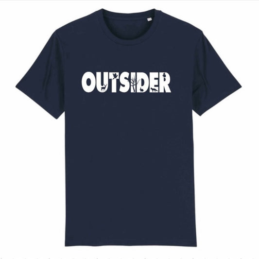 Mens Black Outsider T-Shirt
