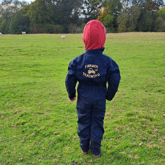 Personalised Tractor Overalls - Farmer in Training