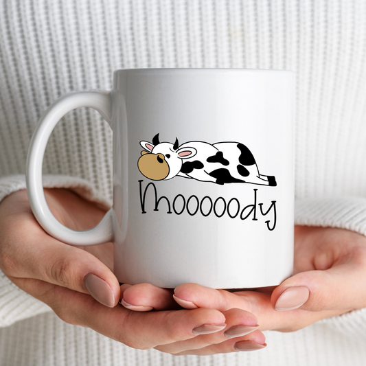 Moody Cow - Fun Coffee Mug