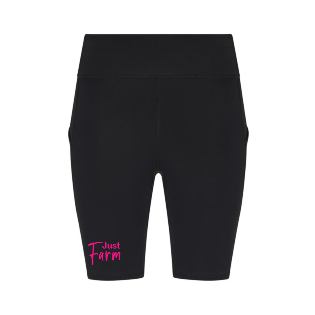 Ladies Black Farming Shorts 'Just Farm'