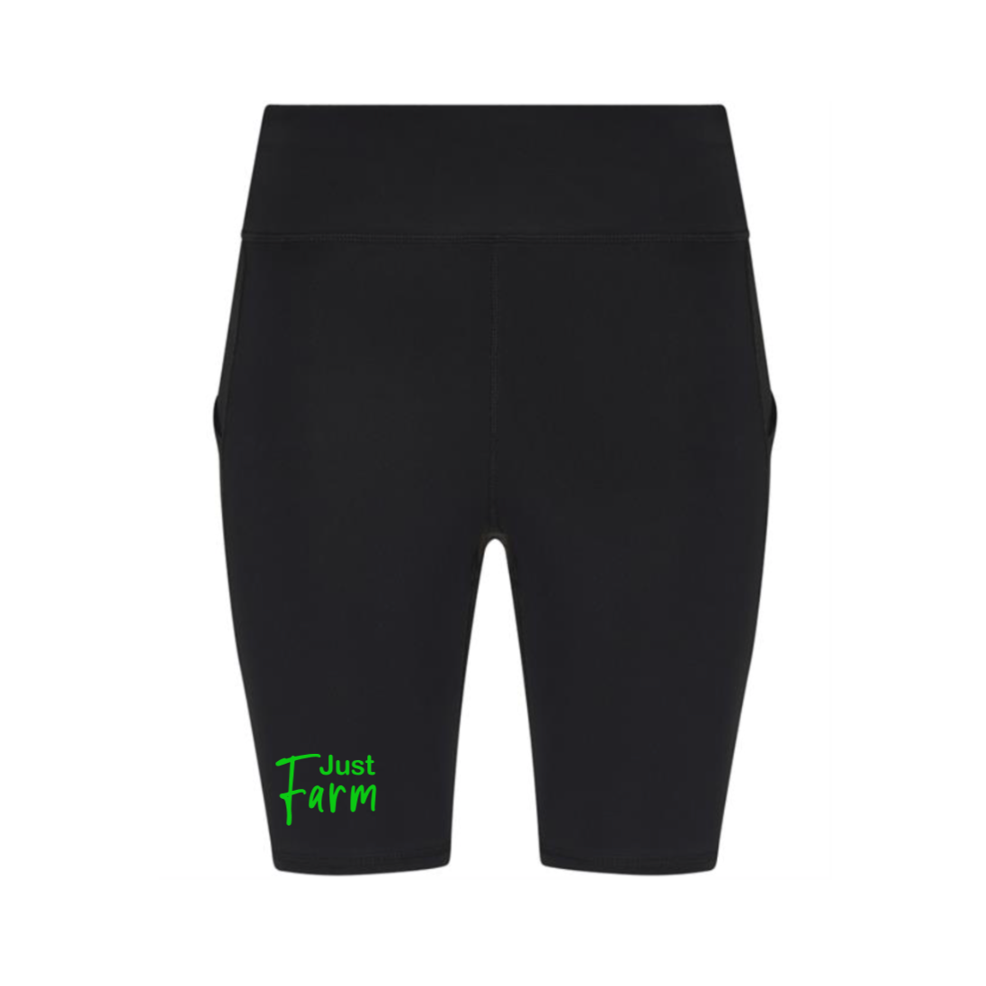 Ladies Black Farming Shorts 'Just Farm'