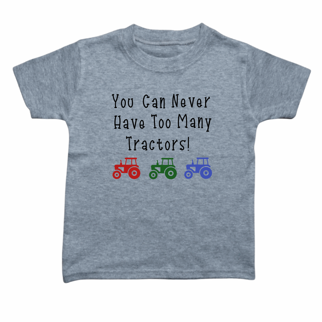 You can never have too many Tractor's - Kids T-Shirt