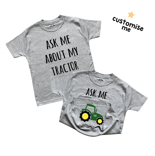 Fun Children's Tractor T-Shirt