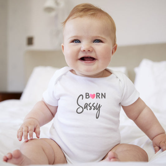 Born Sassy - Baby Girls Bodysuit
