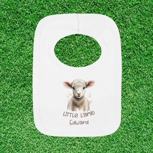 Little Lamb Baby Bib