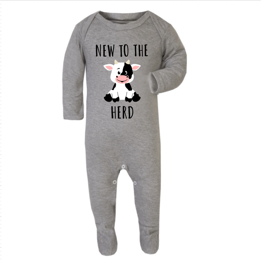 New to the Herd Cow Babygrow