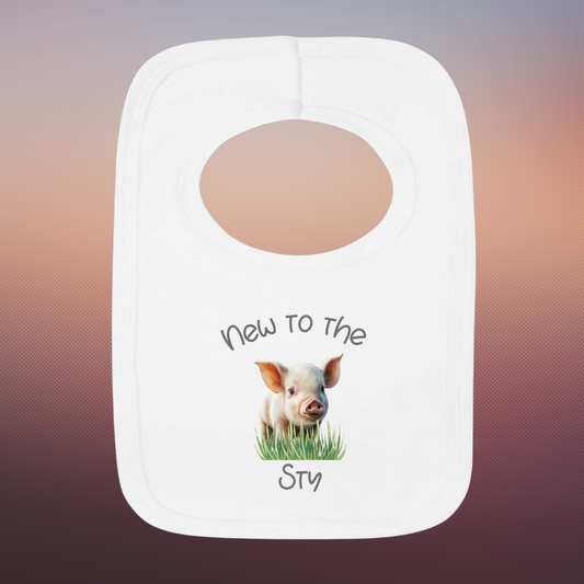 New to the Sty Pig Bib